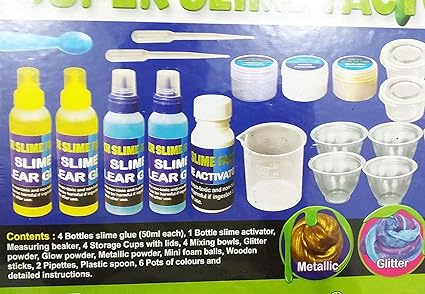 ekta 5 in 1 Super Slime Factory