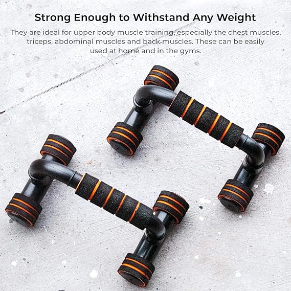 Boldfit Push Up Bar Stand For Gym & Home Exercise (ASL)