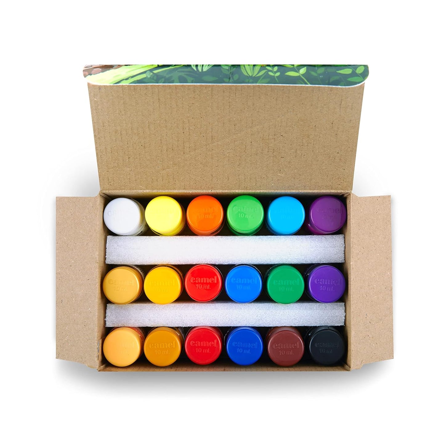 Plastic Poster colour Crayons | Camlin | 18 Shades | Extra Smooth & More Bright