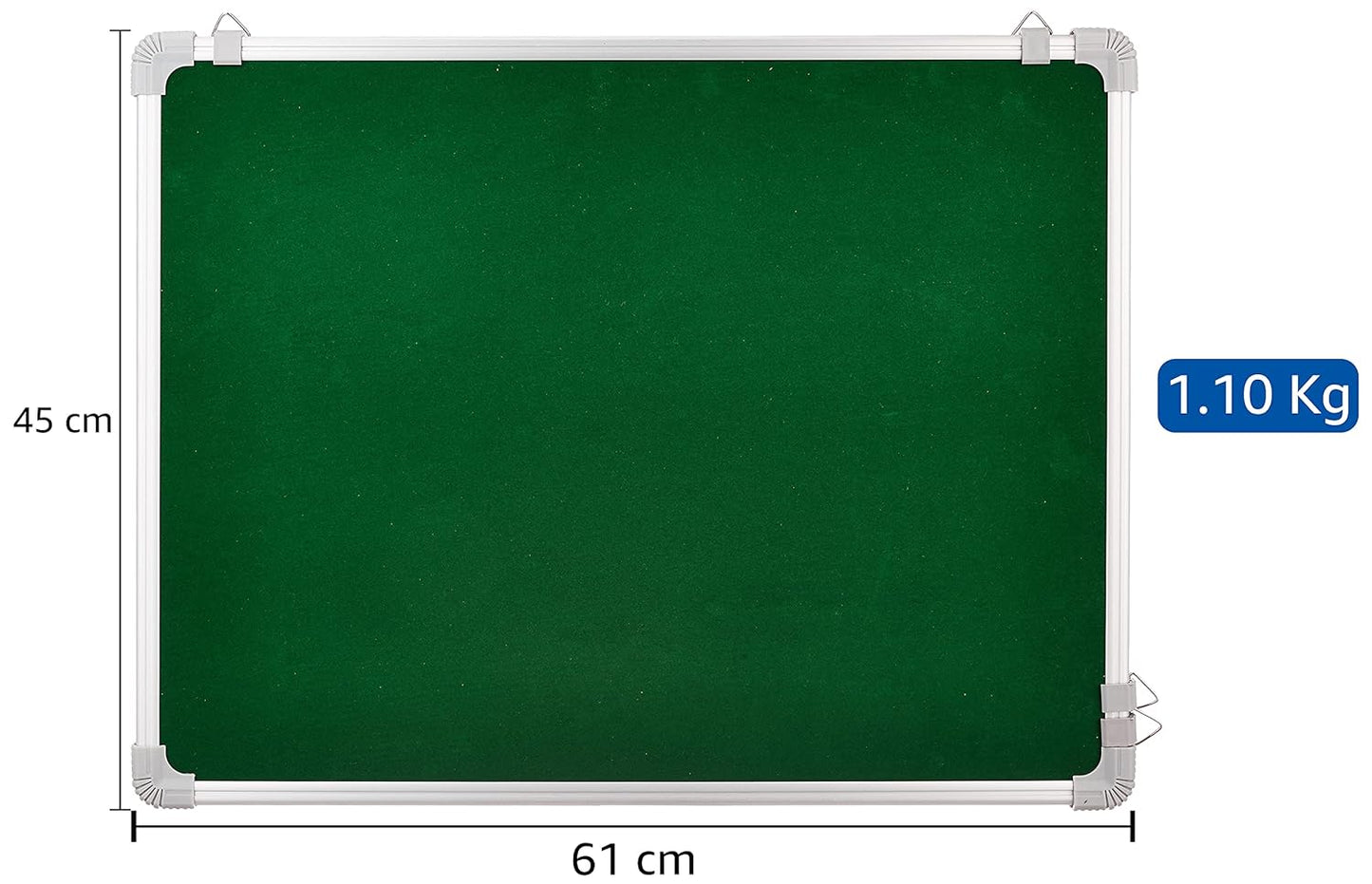 Digismart Noticeboard Nova Channel (Green) for Office, Home & School Aluminum Frame (Pack of 1) (Non Magnetic)