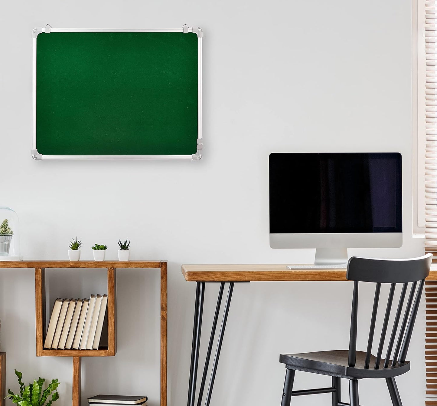 Digismart Noticeboard Nova Channel (Green) for Office, Home & School Aluminum Frame (Pack of 1) (Non Magnetic)