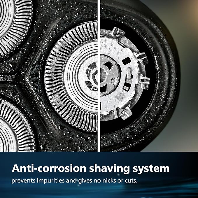 Philips Electric Shaver For Men, Skinprotect Technology, Wet And Dry Shave, 3D Floating Heads, 27 Self Sharpening Blades, Pop-Up Trimmer, Cordless, Waterproof X3063/03