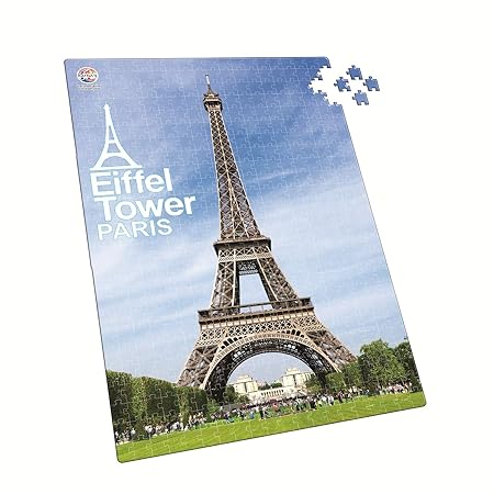 Ratna's Jumbo Floor Puzzle Eiffel Tower 500 Pieces Jumbo Jigsaw Puzzle Size (98 cm X 67 cm)