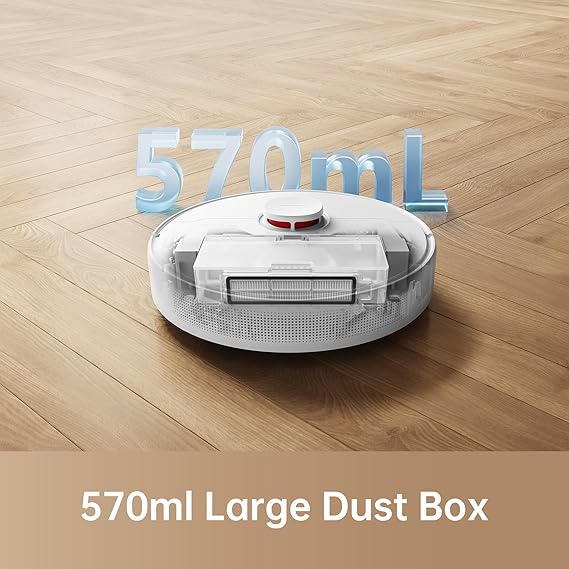 DREAME F9 Pro Robot Vacuum Cleaner and Mop 2-in-1, Mapping for Multiple Floors, Lidar Navigation, 150-Min Runtime, Vacuum Cleaner and Mop Robot, WiFi/App/Alexa, 2500 Pa (ASL)