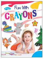 Kamal Crayons Colouring Books for Kids | Smart Books For Smart Kids | Set of 8 Books