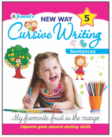 Kamal Cursive English Writing Book Of Sentences | Smart Books For Smart Kids | Part 5