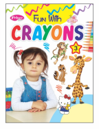 Kamal Crayons Colouring Books For Kids | Smart Books For Smart Kids | Paperback, Kamal Book Depot | Set of 8 Books