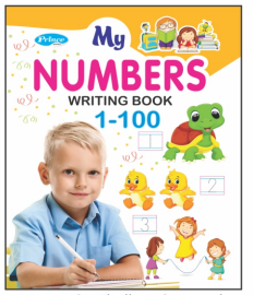 Kamal English Writing Book Of Numbers 1 To 100| Smart Books For Smart Kids | Pack of 1