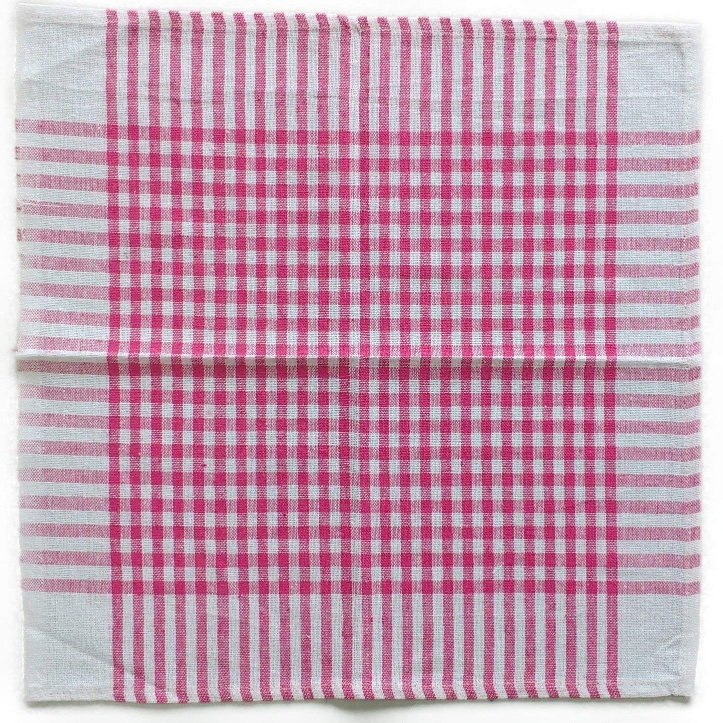 Cotton Duster Cloth with 1 Check Duster Cloth Free (Pack of 10)