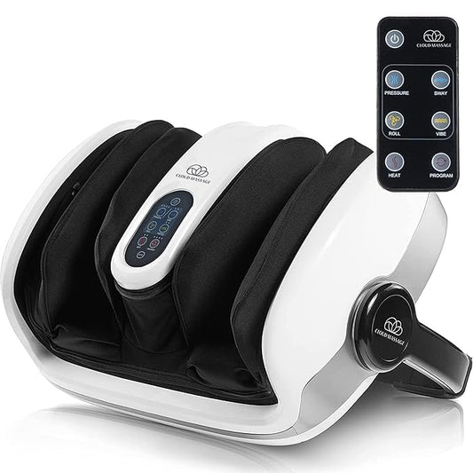 Cloud Massage Shiatsu Foot Massager(Relaxation, Plantar Fasciitis Relief, Neuropathy, Circulation, and Heat Therapy ) With Heat