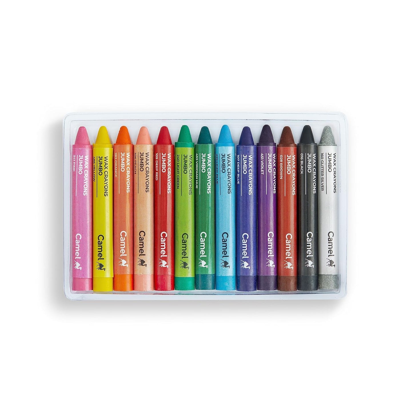 Wax Crayons | Camlin | 13 Shades | Extra Smooth & More Bright