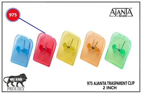 Ajanta 1 Inch Paper Clip No. 975 – Strong Grip, Rust-Resistant Steel | Smooth Finish |