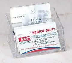 Acrylic Card Holder for Hospital, School,Office & Shop Desk - Image #1