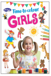 Kamal Book Time to Colouring of Girls | Smart Books For Smart Kids |