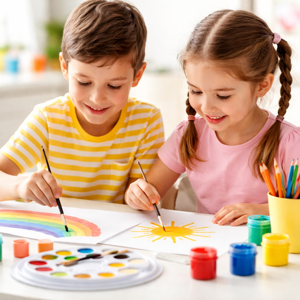 Camlin Water Colour Cake – 12 Shades | Rich & Vibrant Colors | Easy to Use & Blend | Ideal for School Projects, Art & Hobby Painting | Multicolor | Pack of 1 Set