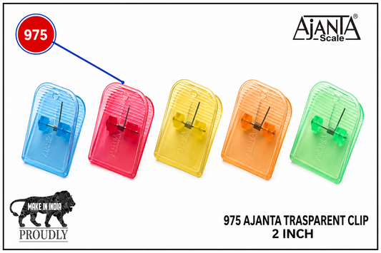 Ajanta 2 Inch Paper Clip No. 975   | Strong Grip, Durable & Rust-Resistant |