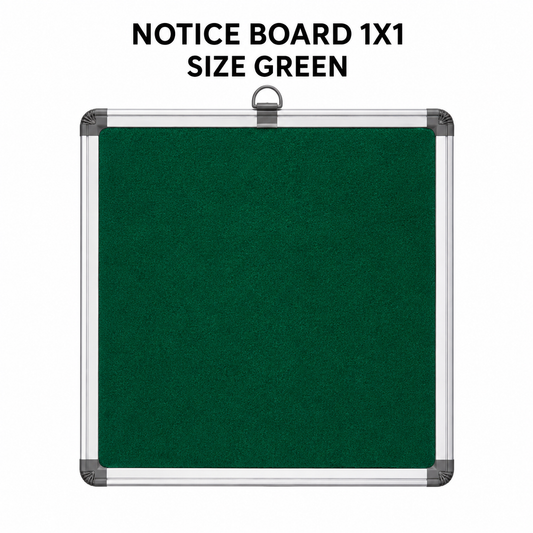 Digismart Notice Board Green Nova Channel – Pin Board for Office, School, Home & Classroom – Available in Multiple Sizes