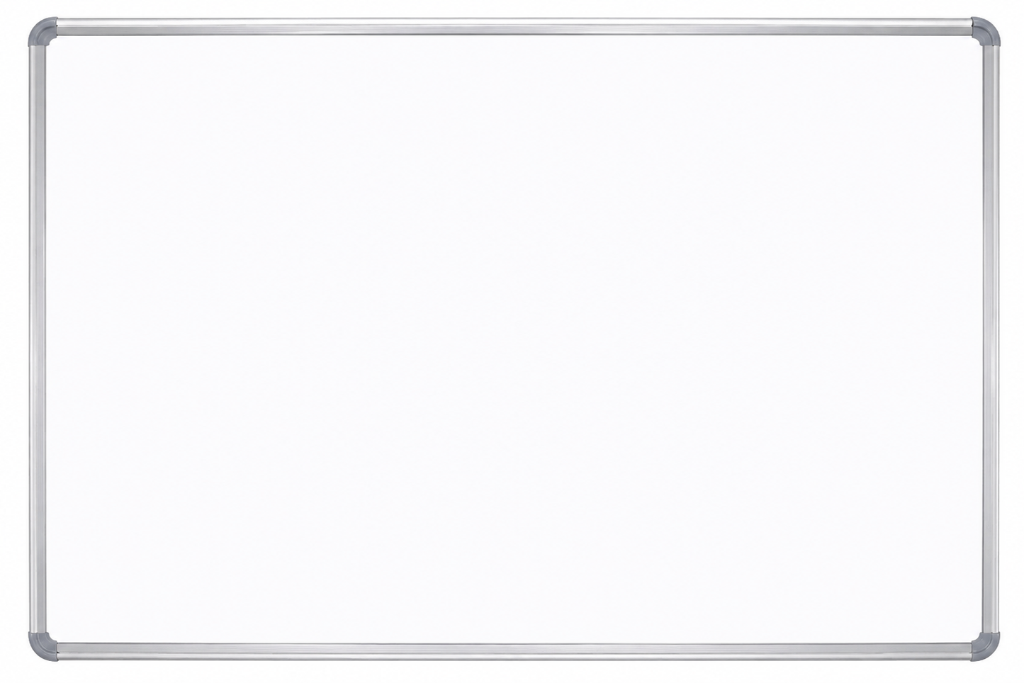 Digismart Nova Channel Single-Sided White Board | Aluminium Frame | Smooth Writing Surface for Office, School & Classroom