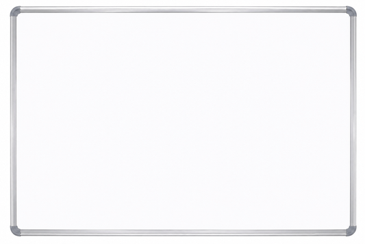 Digismart Nova Channel Single-Sided White Board | Aluminium Frame | Smooth Writing Surface for Office, School & Classroom