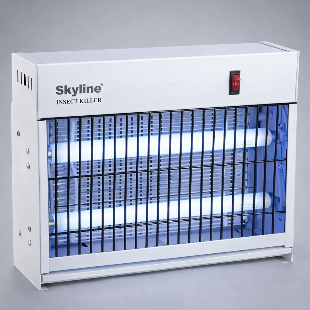 Skyline Insect Killer with Dual 10W Tubes – 1.25 ft Effective Bug Zapper VTL-8001
