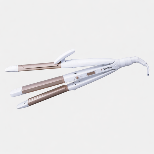 Skyline Hair Straightener, Curl, Crimper(3 in 1) VTL-7878