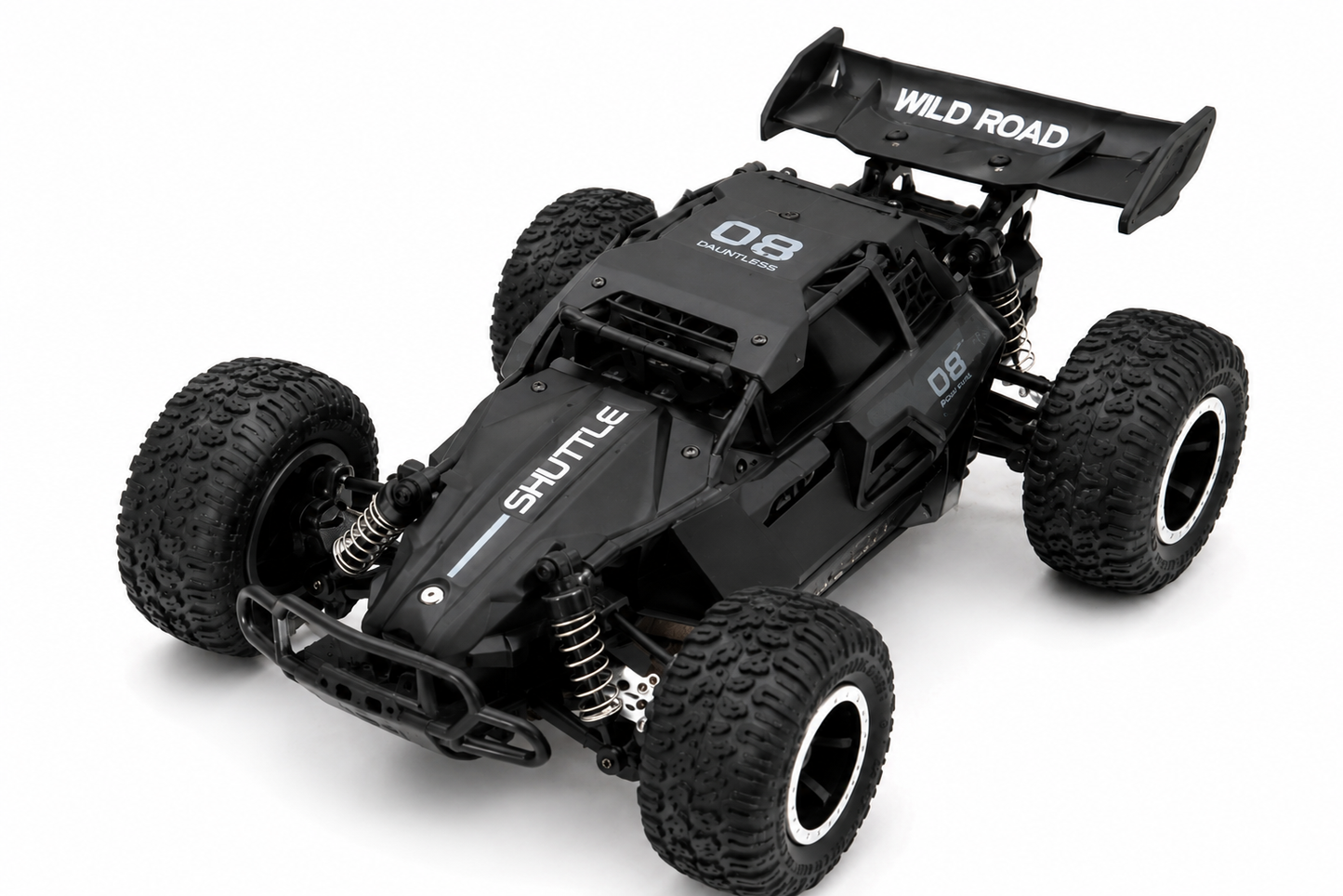 SCOFFCO 3699-087 1:16 Scale 2.4GHz High-Speed RC Off-Road Buggy | 20 KM/H Remote Control Car with 5-Channel Control, Independent Suspension & Rechargeable Battery | Monster Truck for Kids 6+ Years (TZM)