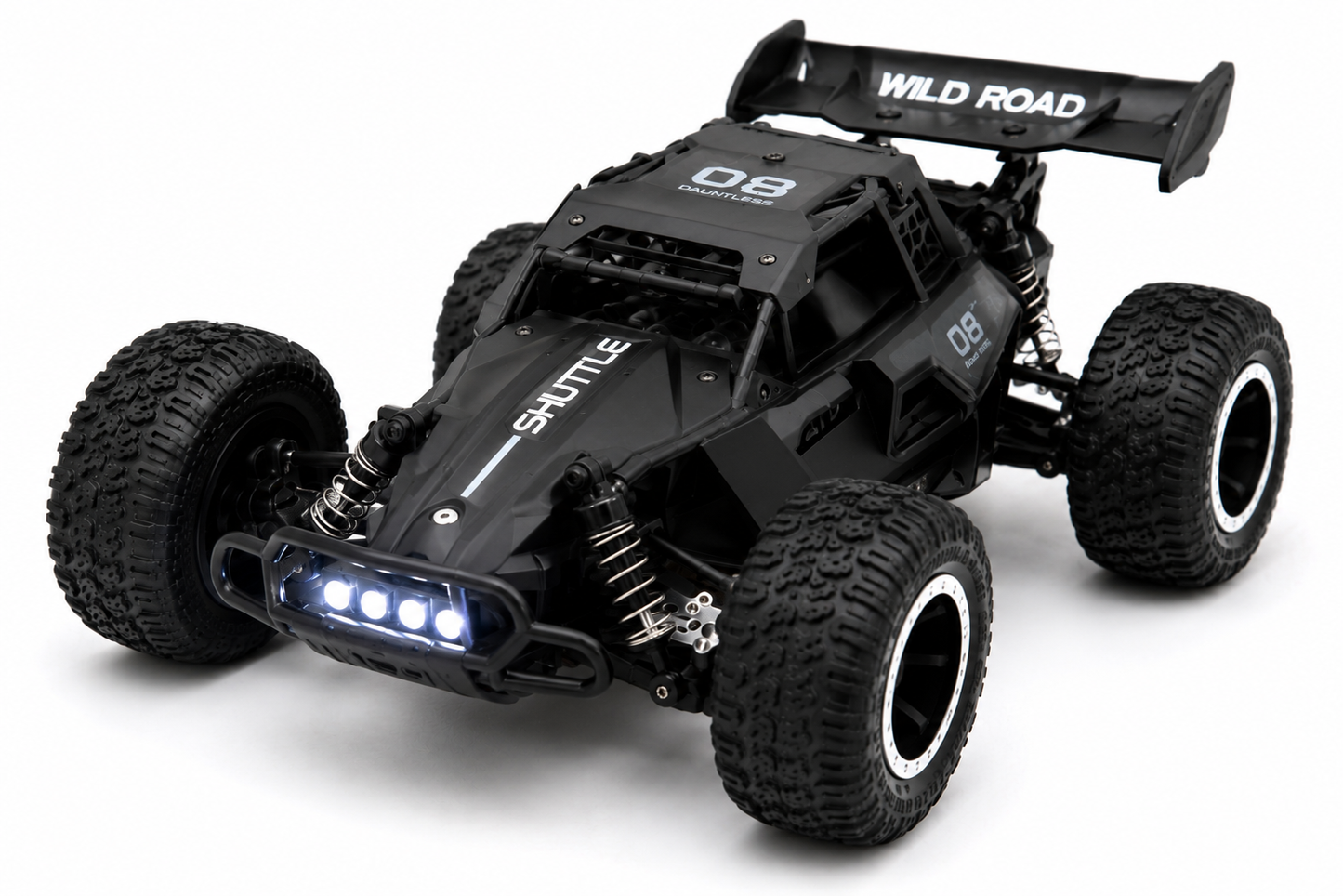 SCOFFCO 3699-087 1:16 Scale 2.4GHz High-Speed RC Off-Road Buggy | 20 KM/H Remote Control Car with 5-Channel Control, Independent Suspension & Rechargeable Battery | Monster Truck for Kids 6+ Years (TZM)