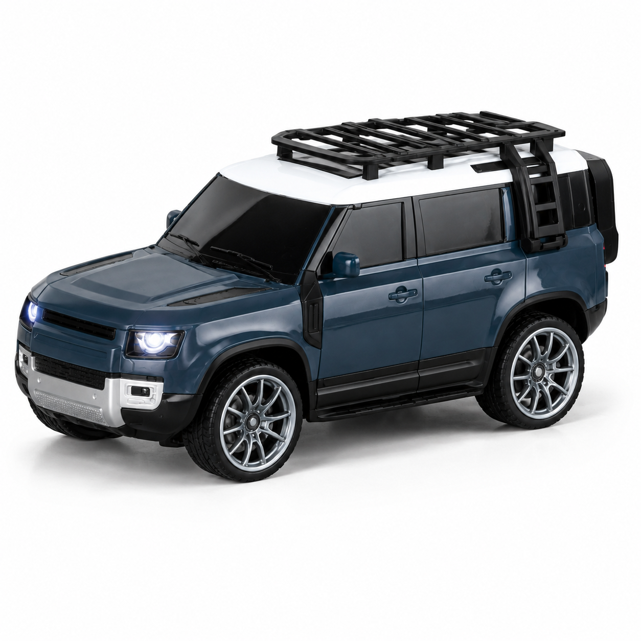 SCOFFCO 8601A-S 1:16 RC Spray SUV Car | Remote Control Off-Road Vehicle with Mist Spray Effect, LED Headlights, 5-Channel Control & USB Rechargeable Battery | Toy for Kids Boys & Girls (3+ Years) (TZM)