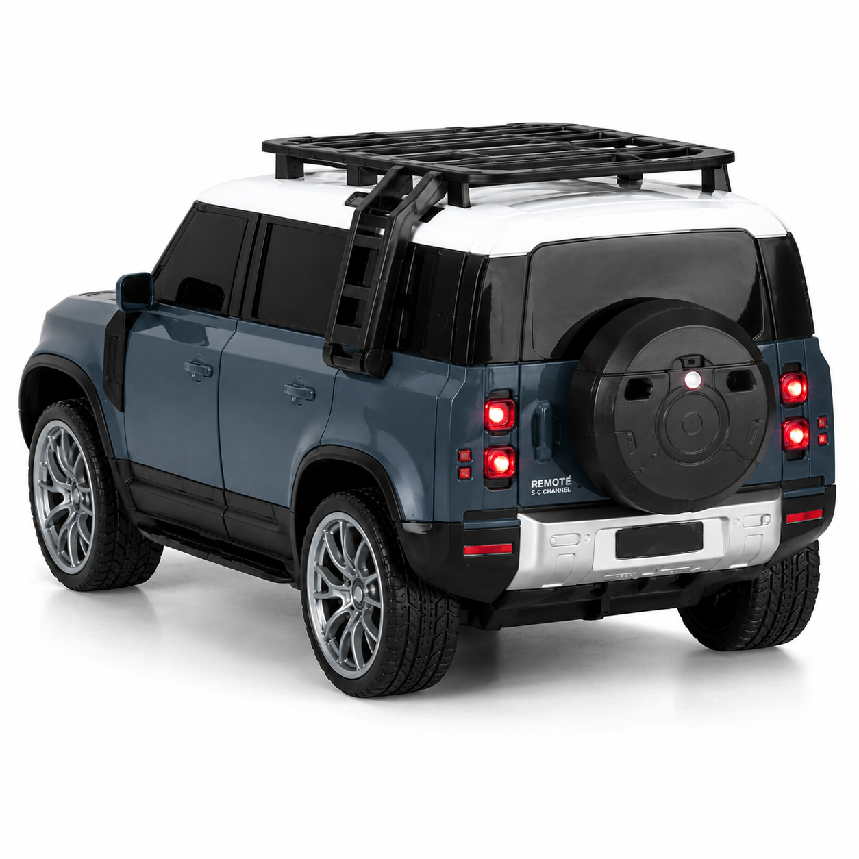 SCOFFCO 8601A-S 1:16 RC Spray SUV Car | Remote Control Off-Road Vehicle with Mist Spray Effect, LED Headlights, 5-Channel Control & USB Rechargeable Battery | Toy for Kids Boys & Girls (3+ Years) (TZM)