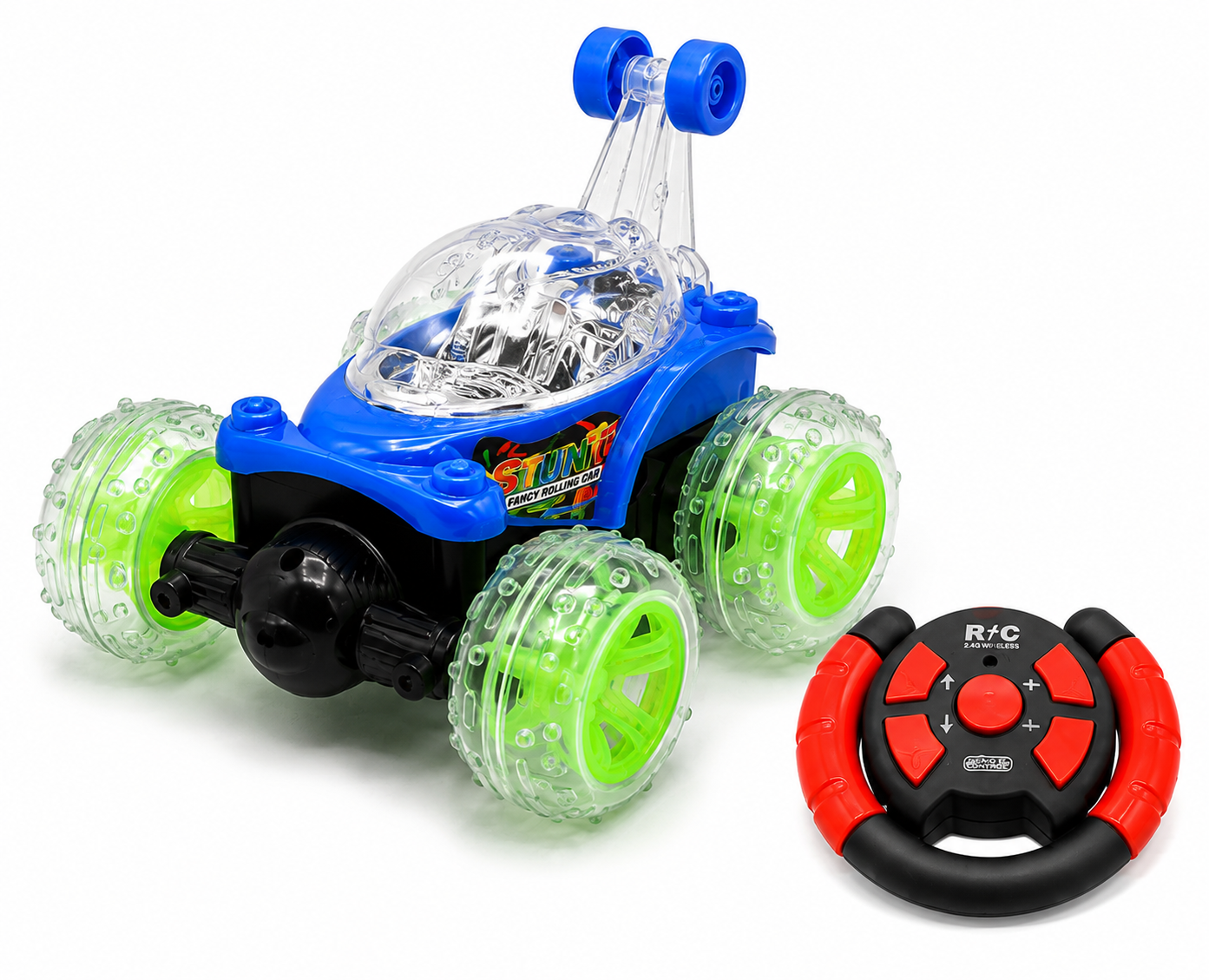 SCOFFCO OS1000 Remote Control Off-Road RC Car | 2.4GHz High-Speed Monster Truck | Rechargeable All-Terrain Racing Vehicle | Toy for Kids Boys & Girls (TZM)