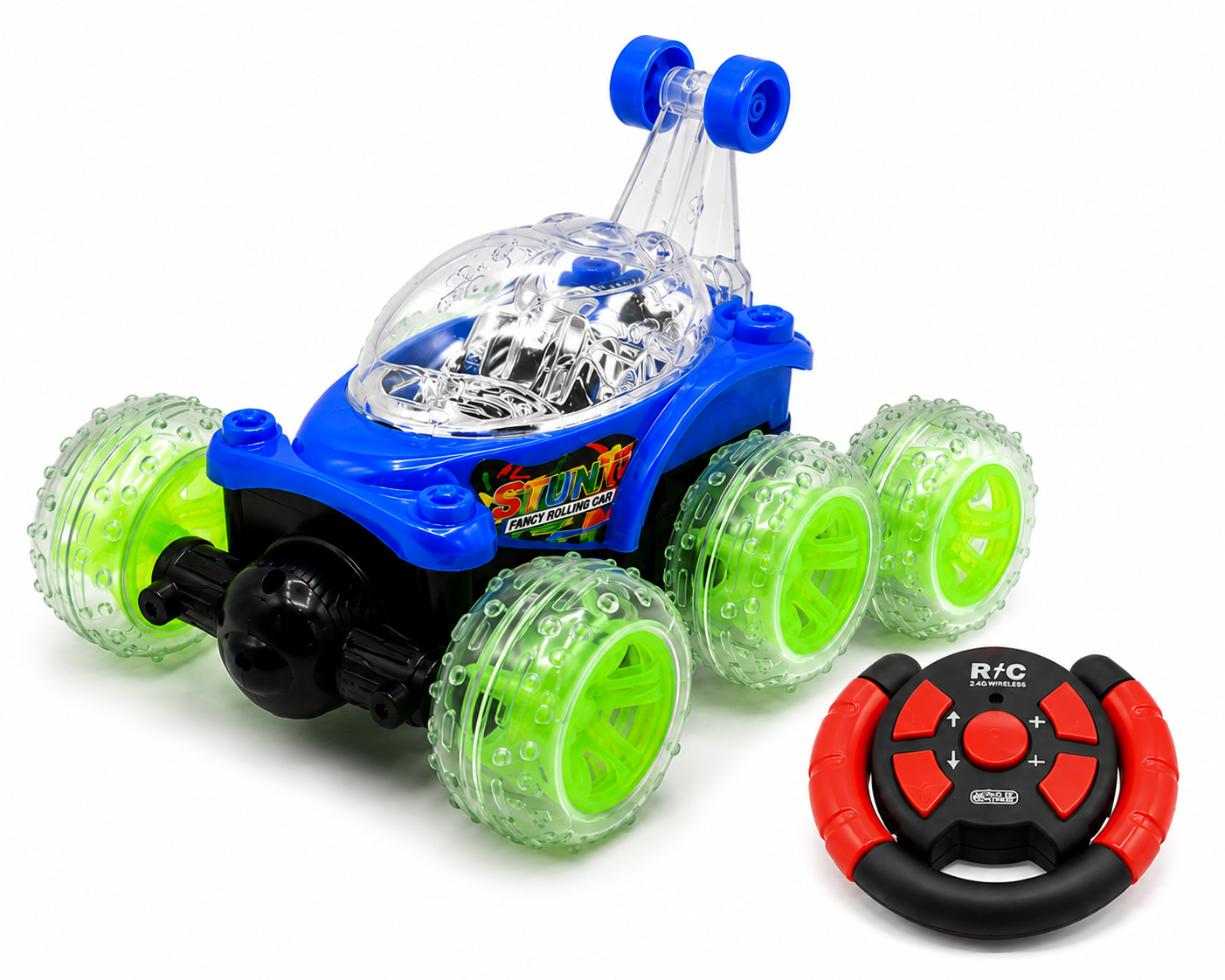 SCOFFCO OS1000 Remote Control Off-Road RC Car | 2.4GHz High-Speed Monster Truck | Rechargeable All-Terrain Racing Vehicle | Toy for Kids Boys & Girls (TZM)