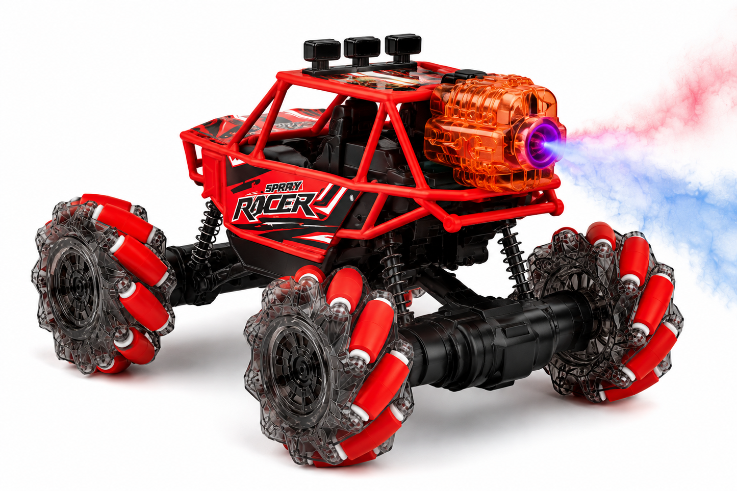 SCOFFCO OS1000 Remote Control Off-Road RC Car | 2.4GHz High-Speed Monster Truck | Rechargeable All-Terrain Racing Vehicle | Toy for Kids Boys & Girls (TZM)