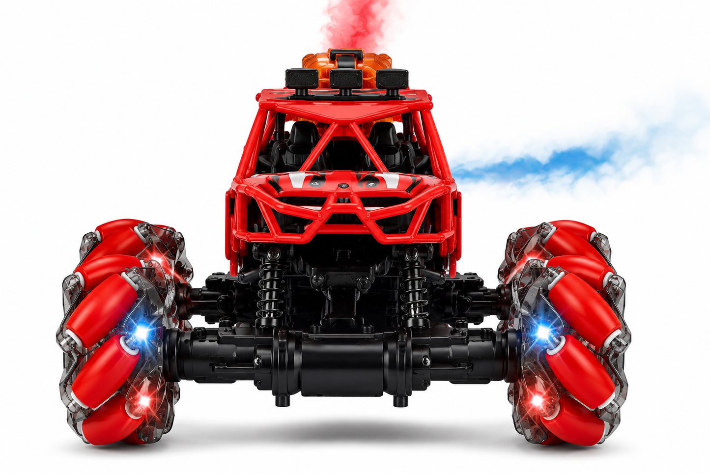 SCOFFCO OS1019 Remote Control Stunt Car | 2.4GHz RC Off-Road Monster Truck | Rechargeable All-Terrain High-Speed Vehicle | Gift for Kids Boys & Girls (TZM)