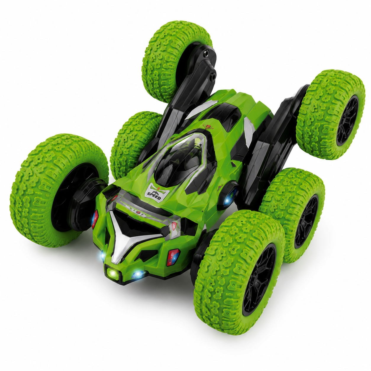 SCOFFCO OS1033 Remote Control Stunt Car | 2.4GHz RC Off-Road Monster Truck | Rechargeable All-Terrain High-Speed Racing Vehicle | Gift for Kids Boys & Girls (TZM)