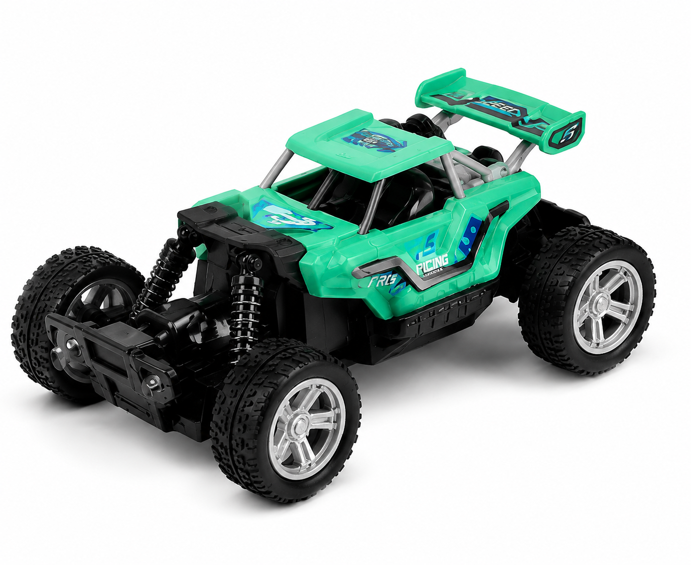 SCOFFCO 9624-11A 2-in-1 RC Racing Car Set | Remote Control Off-Road Buggy & Monster Truck with 2.4GHz Controller, High-Speed Performance & Rechargeable Battery | Toy for Kids Boys & Girls (6+ Years) (TZM)