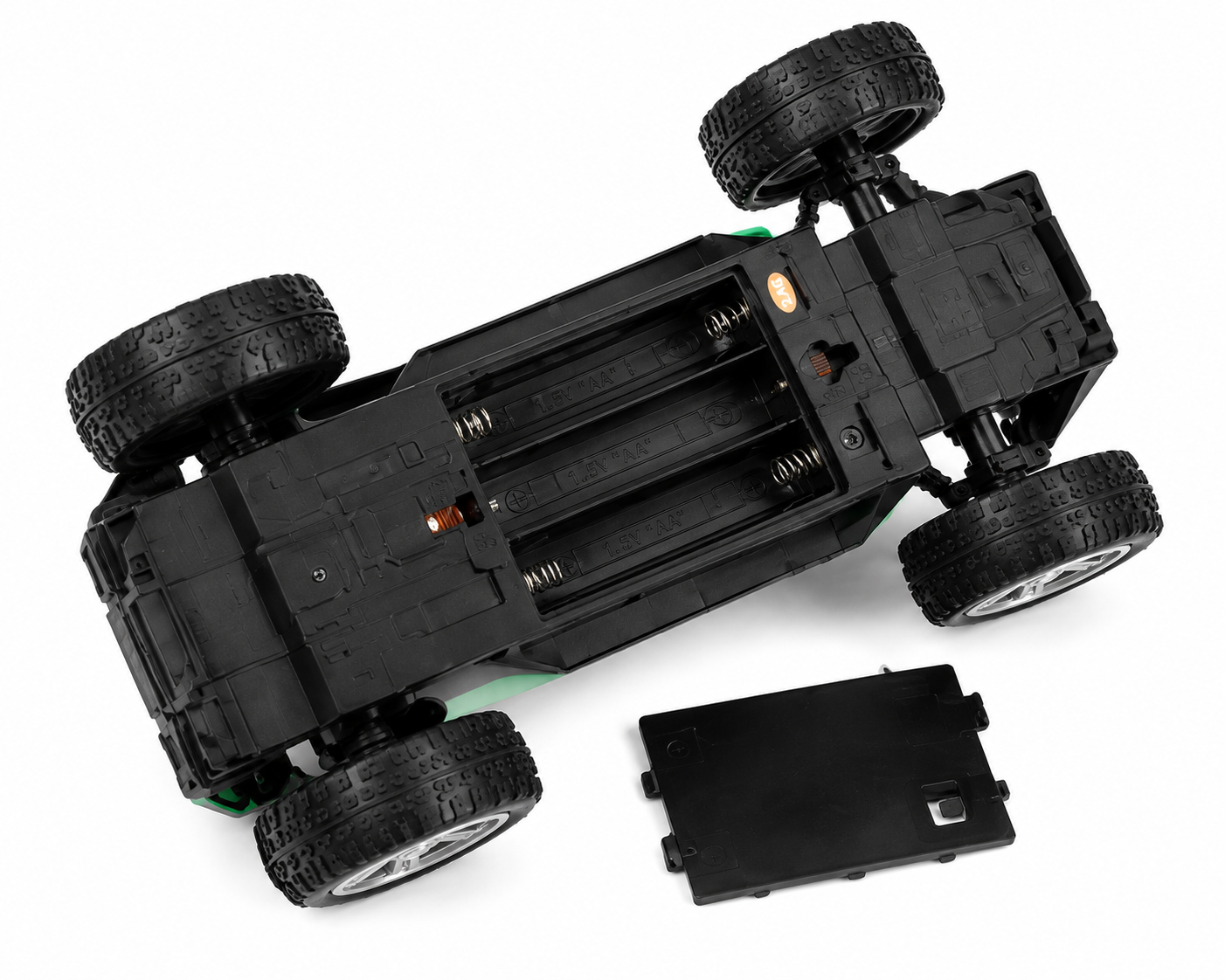 SCOFFCO 9624-11A 2-in-1 RC Racing Car Set | Remote Control Off-Road Buggy & Monster Truck with 2.4GHz Controller, High-Speed Performance & Rechargeable Battery | Toy for Kids Boys & Girls (6+ Years) (TZM)
