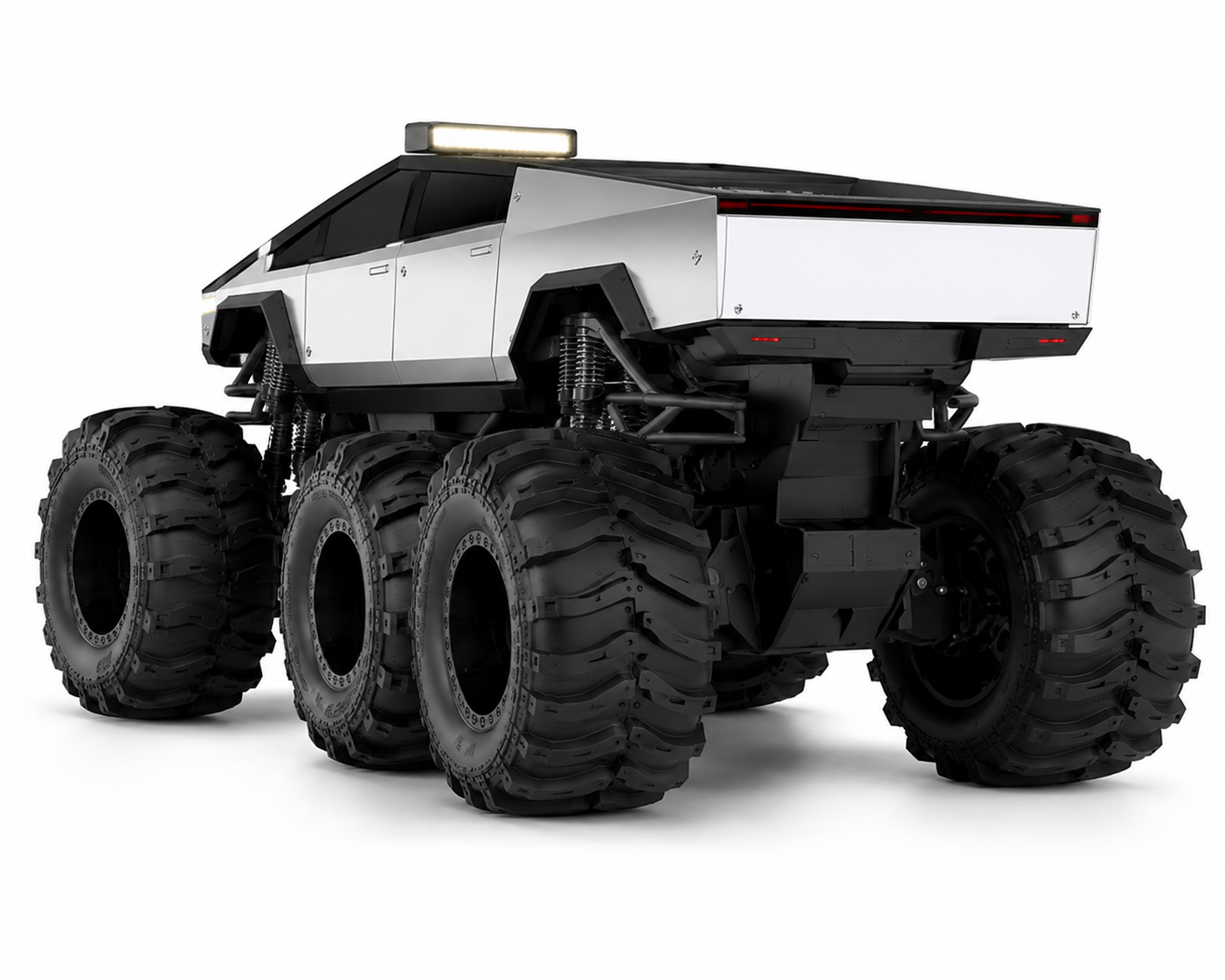 SCOFFCO HB-P14A11 8-Wheel Amphibious RC Stunt Car | 2.4GHz Remote Control Off-Road Monster Truck | All-Terrain Waterproof Climbing Vehicle for Kids & Adults | Rechargeable Battery (TZM)