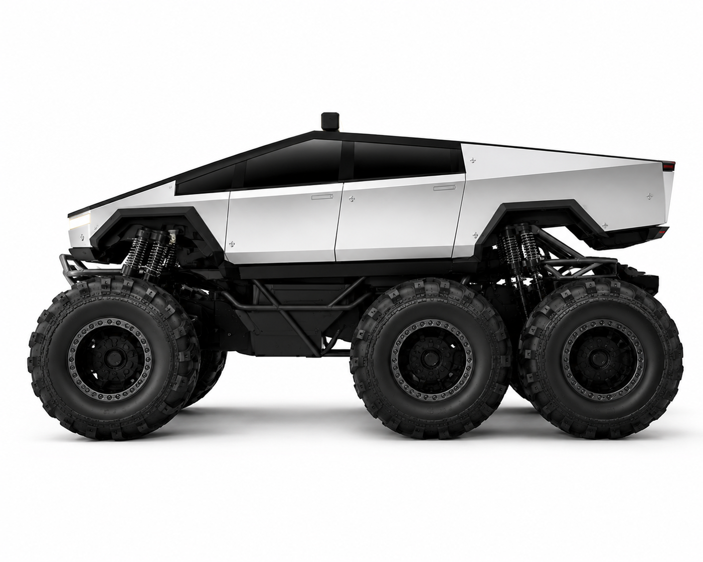 SCOFFCO HB-P14A11 8-Wheel Amphibious RC Stunt Car | 2.4GHz Remote Control Off-Road Monster Truck | All-Terrain Waterproof Climbing Vehicle for Kids & Adults | Rechargeable Battery (TZM)