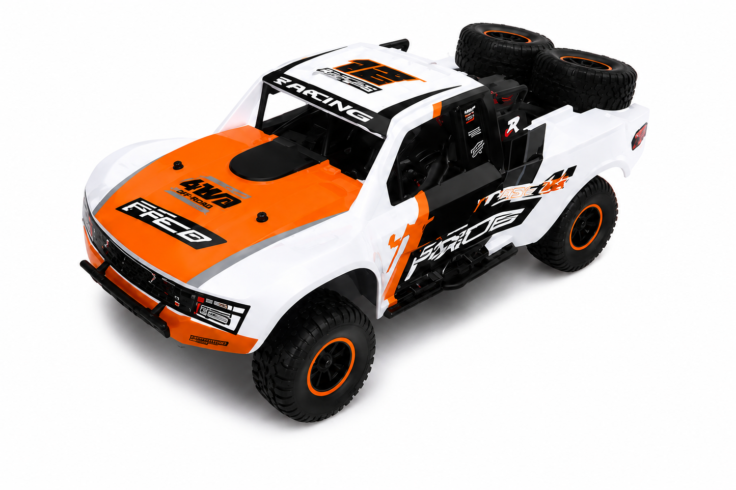 SCOFFCO HW8812 Remote Control Stunt Car | 2.4GHz RC Off-Road Monster Truck | 360° Rotating All-Terrain Vehicle | Rechargeable Battery | Toy for Kids Boys & Girls (TZM)