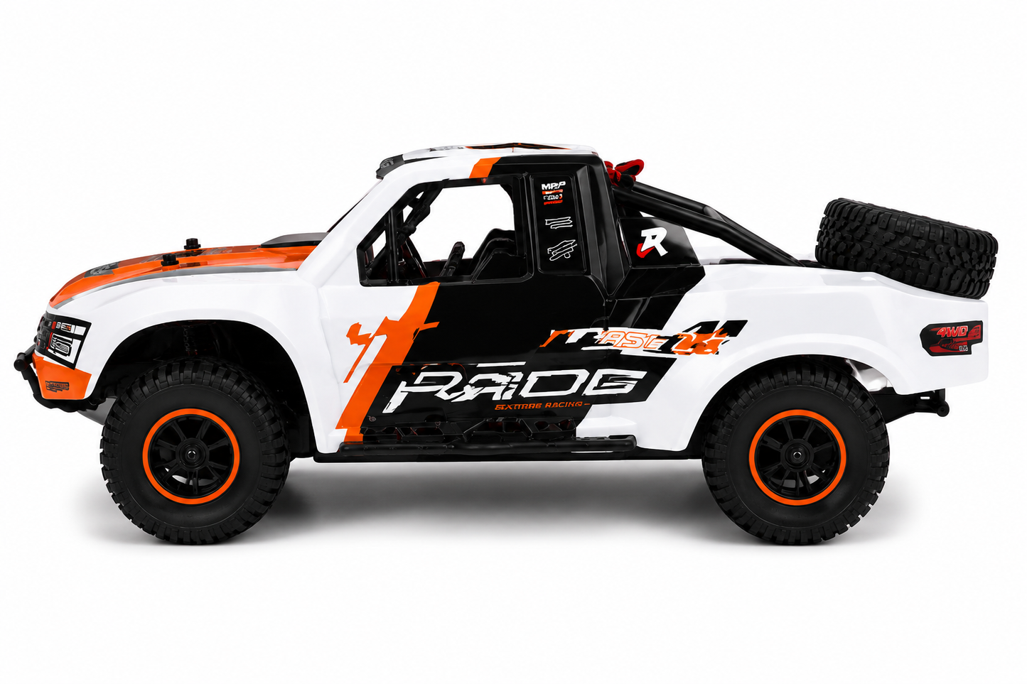 SCOFFCO HW8812 Remote Control Stunt Car | 2.4GHz RC Off-Road Monster Truck | 360° Rotating All-Terrain Vehicle | Rechargeable Battery | Toy for Kids Boys & Girls (TZM)