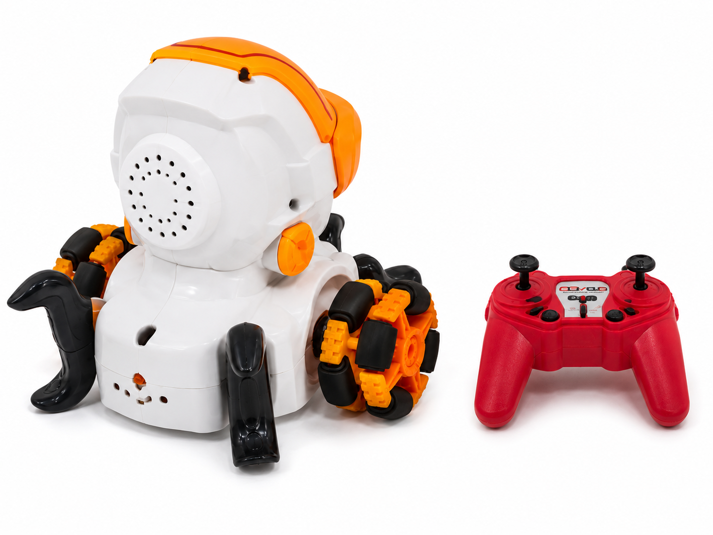 SCOFFCO OS1140 Octopus RC Stunt Robot Toy | 2.4GHz Remote Control 360° Moving Robot | LED Light & Music | Rechargeable Interactive Toy for Kids Boys & Girls  (TZM)