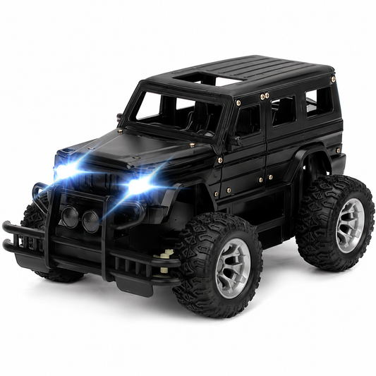 SCOFFCO OS1510 RC Off-Road Monster Truck | 2.4GHz Remote Control 6-Wheel All-Terrain Vehicle | Rechargeable High-Speed RC Car | Gift for Kids Boys & Girls (TZM)
