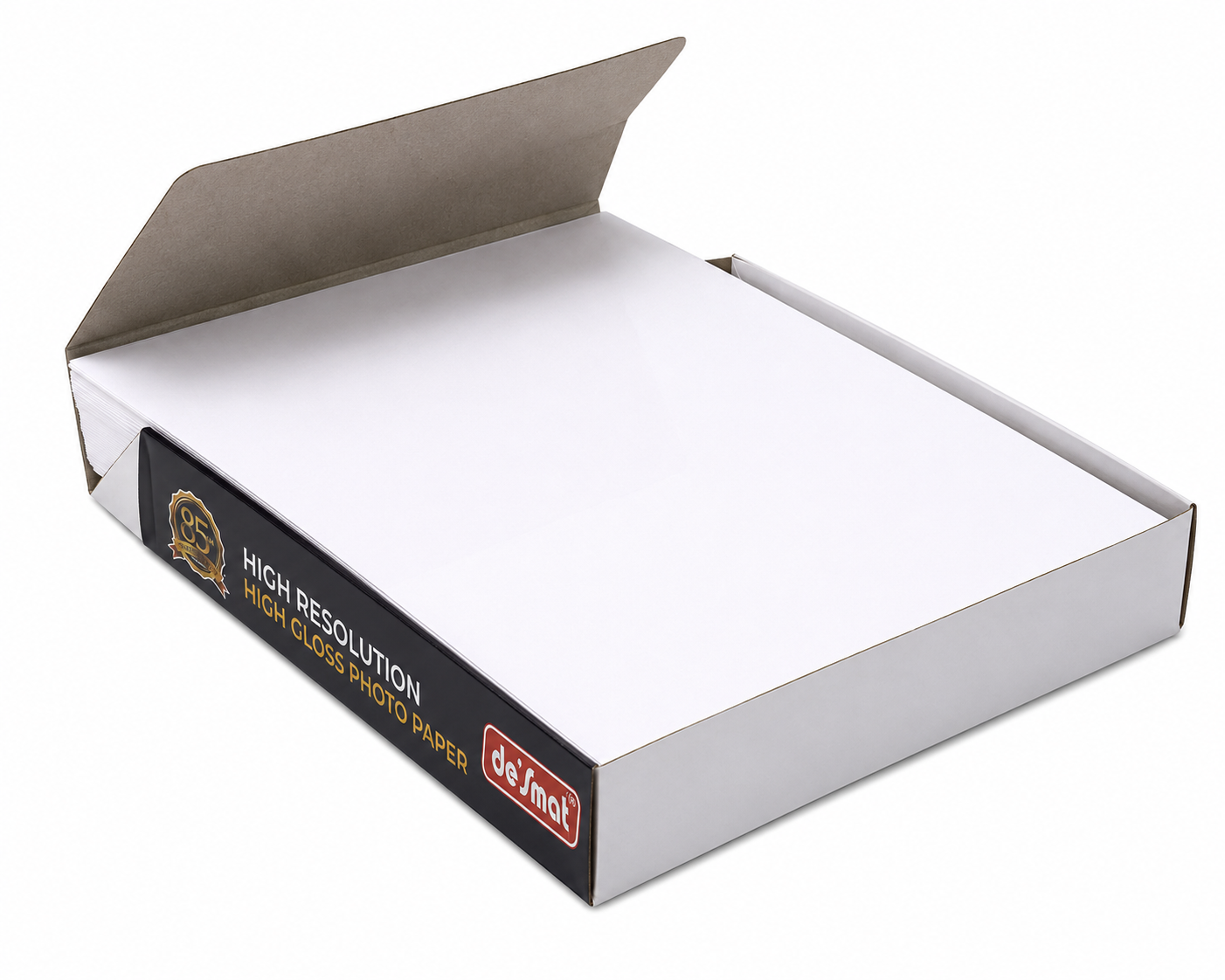 DESMAT PGIP Glossy Inkjet Photo Paper 130 GSM A4 Size | 50 Sheets | High Resolution 9600 DPI | Instant Dry | Gloss Finish | Compatible with All Inkjet Printers | Premium Photo Printing Paper
