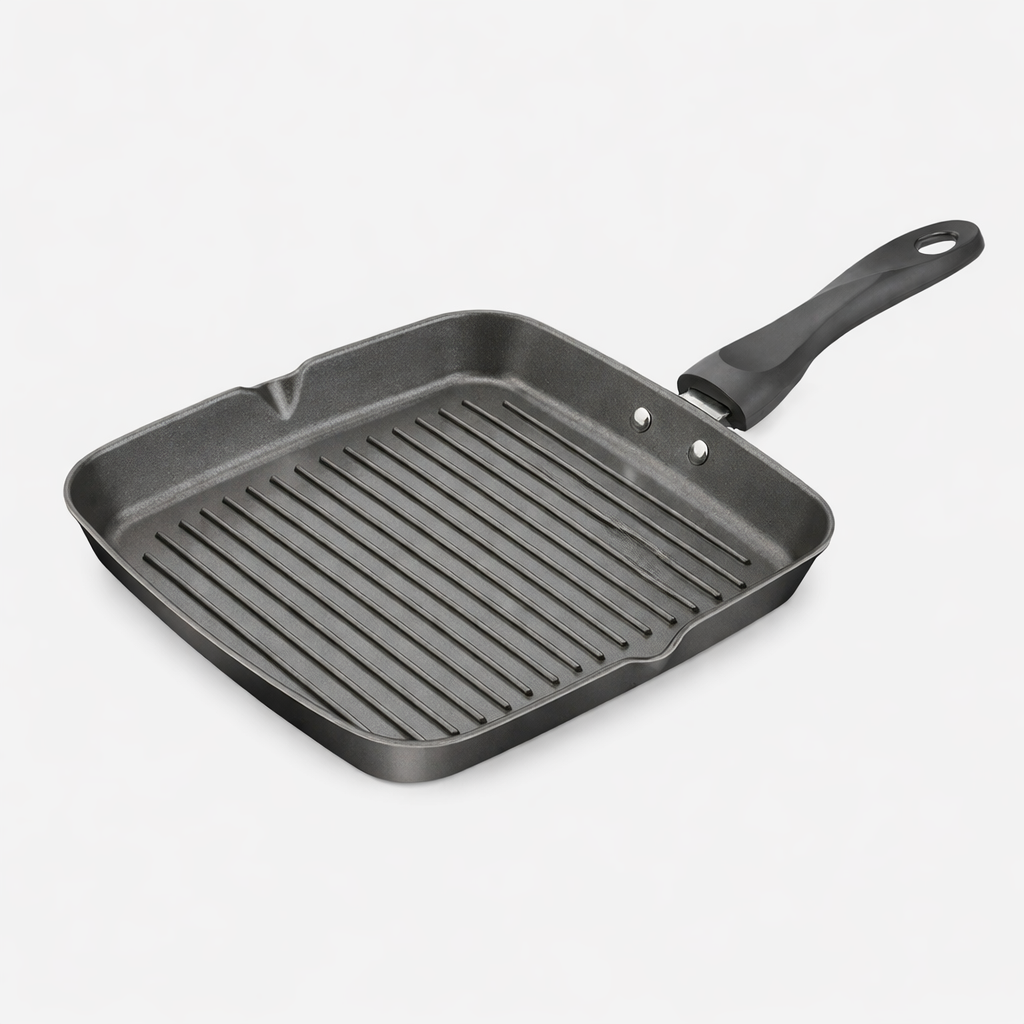 Skyline Grill Pan – Premium Quality Non-Stick Cooking Utensil (Made in India)