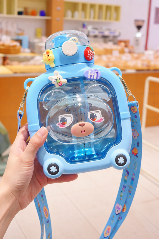 BEAR CUP PLASTIC BOTTLE 1988 (WPT)