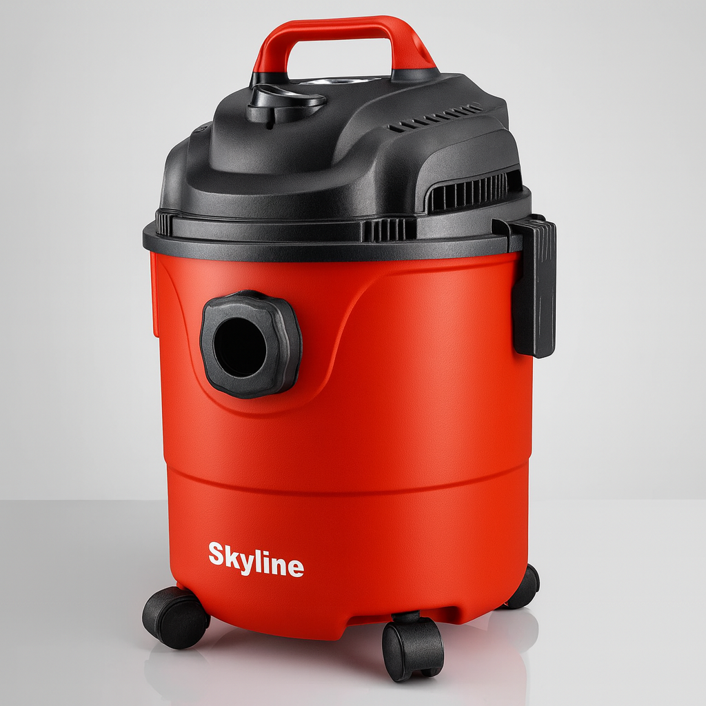 Skyline Powerful 12L Wet and Dry Vacuum Cleaner – 1400 Watts for Home and Commercial Use VTL-2626