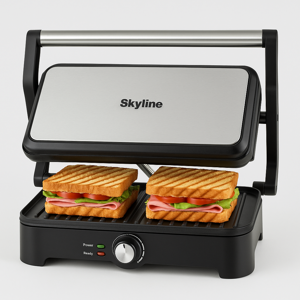 SKYLINE Griller Super Jumbo 180° Grill VTL-111-SS