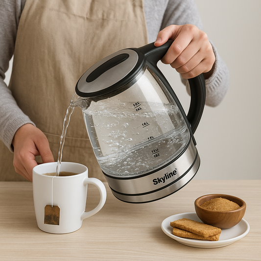 SKYLINE Electric Glass Kettle (1.8 Ltr.) VTL-4116