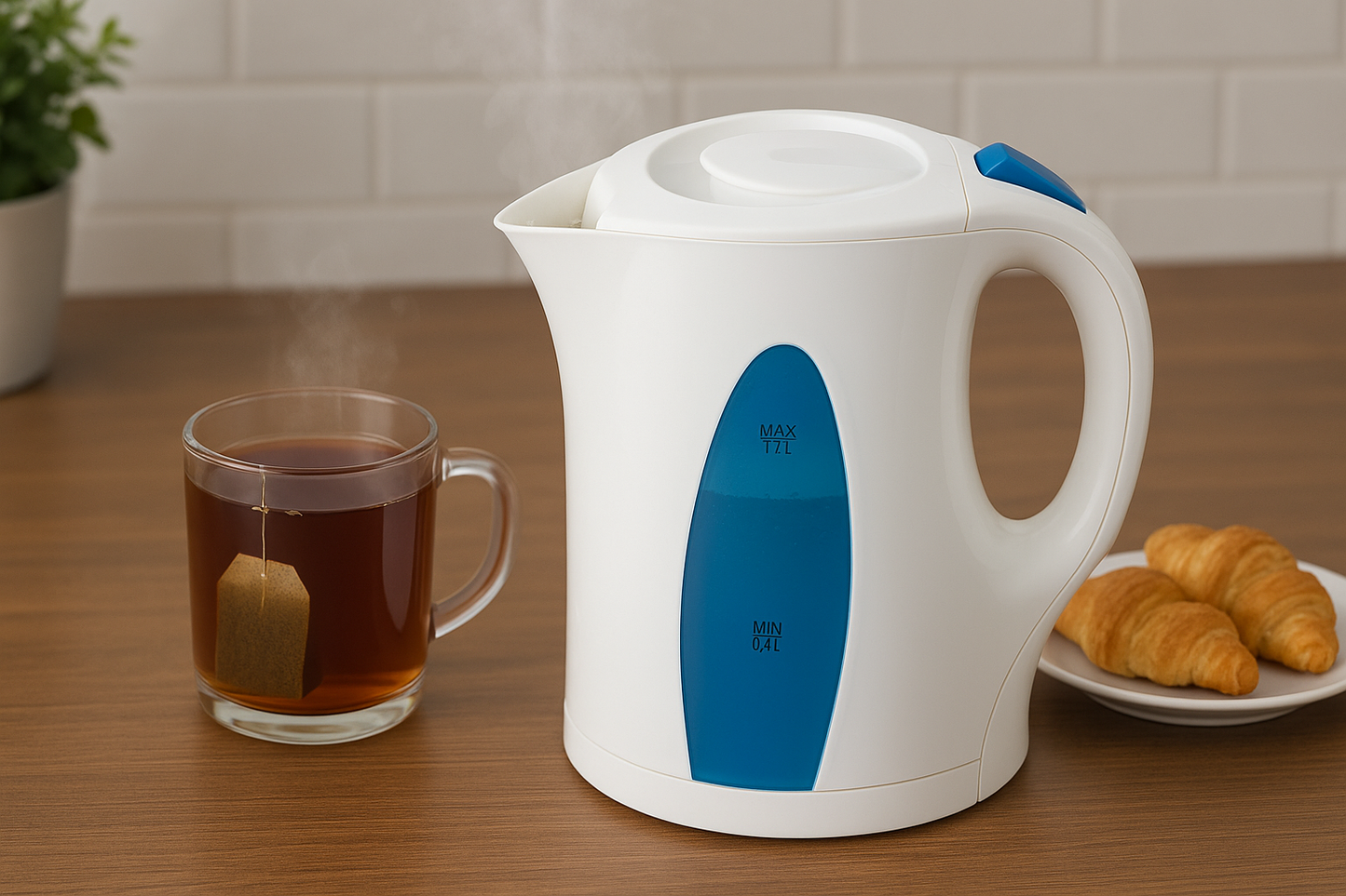 SKYLINE Electric Plastic Kettle (1.2 Ltr.) VTL-9003