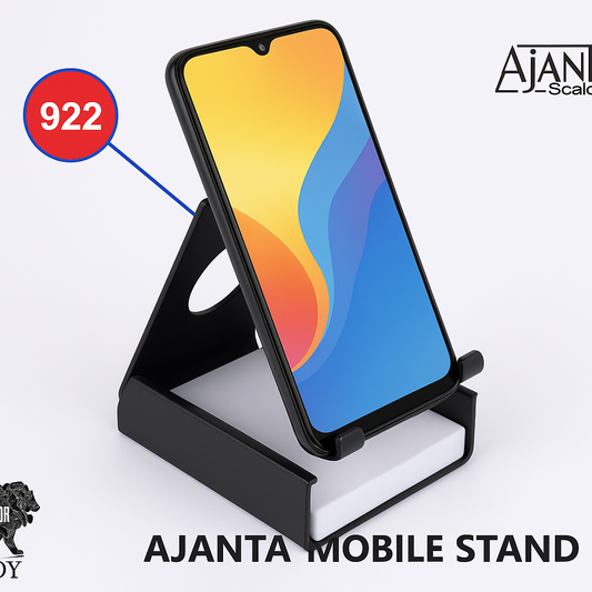 AJANTA 922 MOBILE STAND AND PAPER DISH SS